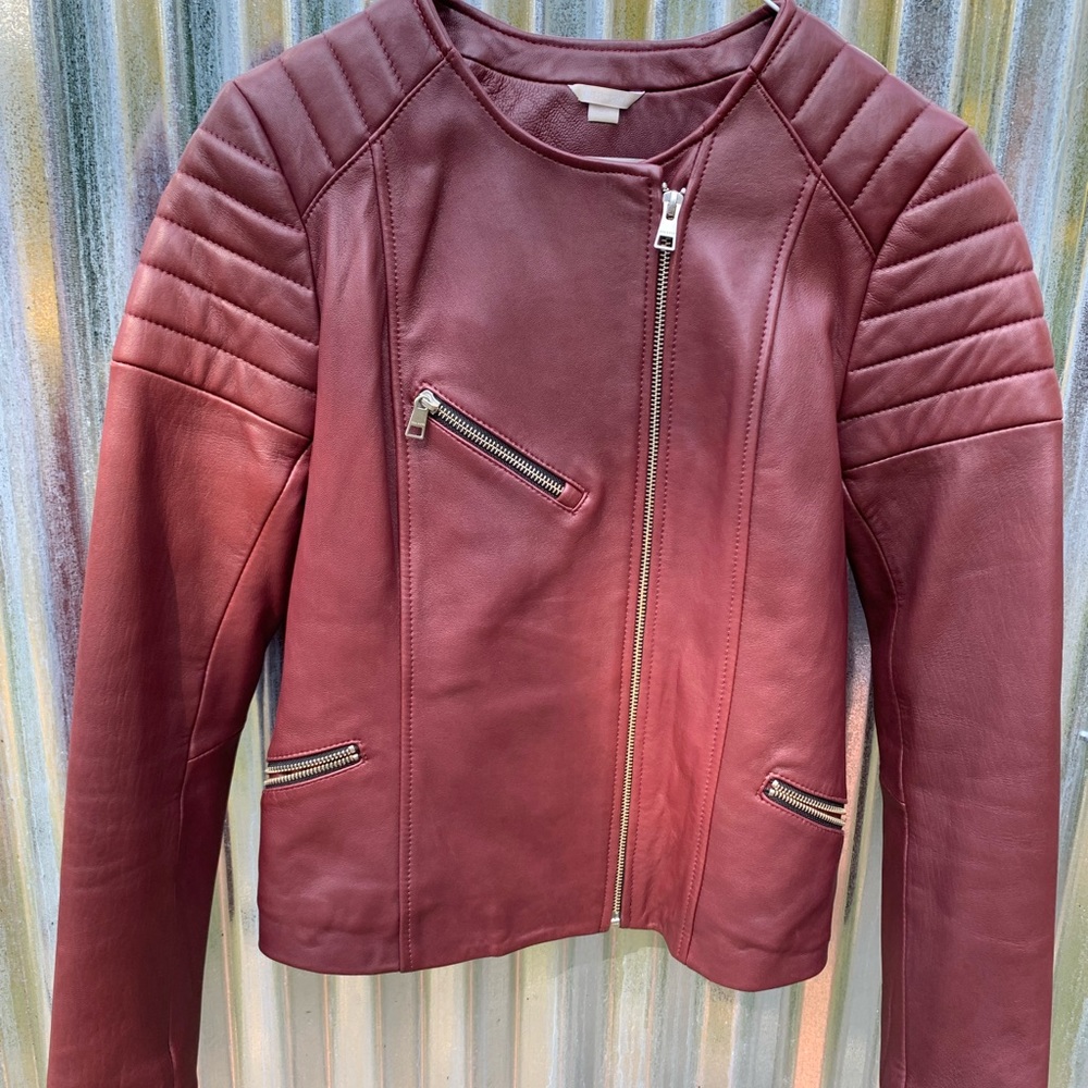 Soia & alto 100% leather jacket